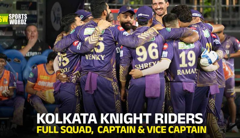 IPL 2025 KKR squad: Kolkata knight riders Full squad, captain & Vice Captain