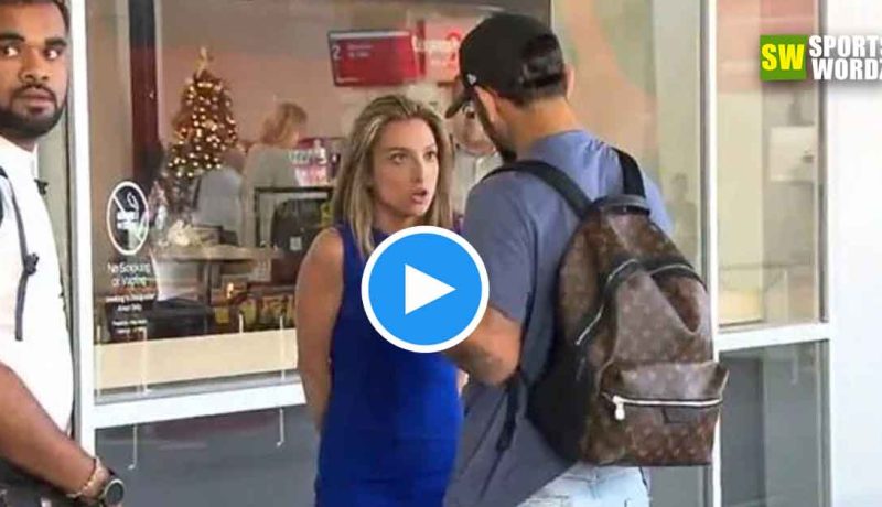 Virat Kohli clash with AUS media at Melbourne Airport ? video went viral